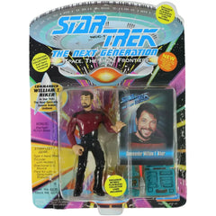 Star Trek: The Next Generation - Commander William T. Riker Action Figure (4.5") - Playmates Toys - (1992)