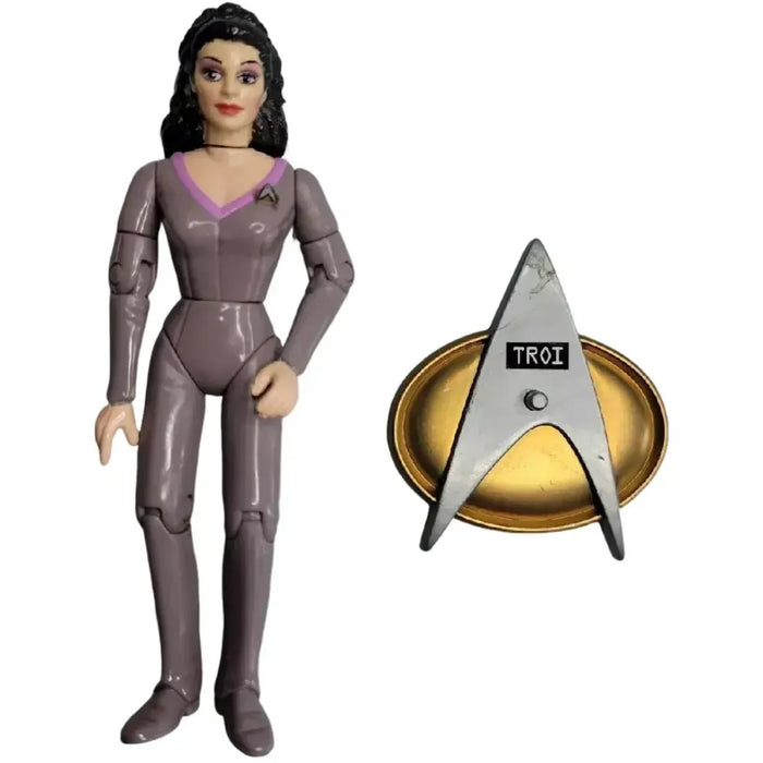 Star Trek: The Next Generation - Deanna Troi Action Figure (4.75") - Playmates Toys - (1992)