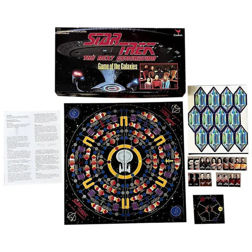 Star Trek: The Next Generation [Game of the Galaxies] - Strategy Exploration Board Game for Family, and Adults (2-6 Players, Ages 6+) - Cardinal Industries - (1993)