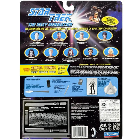 Star Trek: The Next Generation [Season 7] - Lieutenant Natasha Yar Action Figure with SkyBox Collector Card (4.5