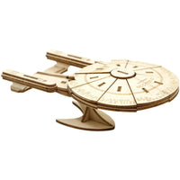 Star Trek: The Next Generation - U.S.S. Enterprise Book & 3D Model Kit (Wood) - Insights Editions - IncrediBuilds Series - (2018)