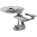 Star Trek: The Next Generation - Unpainted USS Enterprise NCC-1701-D Ship Figure Model Kit (Steel, Moderate Difficulty) - Fascinations - Metal Earth Series