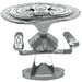 Star Trek: The Next Generation - Unpainted USS Enterprise NCC-1701-D Ship Figure Model Kit (Steel, Moderate Difficulty) - Fascinations - Metal Earth Series