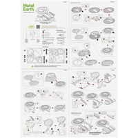 Star Trek: The Next Generation - Unpainted USS Enterprise NCC-1701-D Ship Fig...- Image 7