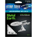 Star Trek: The Next Generation - Unpainted USS Enterprise NCC-1701-D Ship Figure Model Kit (Steel, Moderate Difficulty) - Fascinations - Metal Earth Series