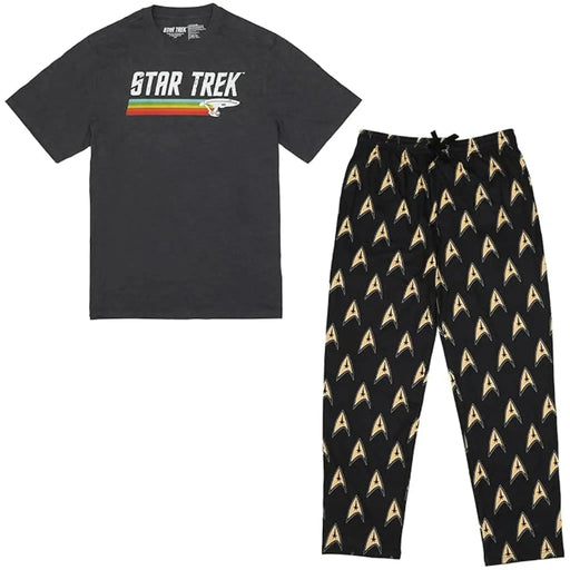 Star Trek - USS Enterprise Men's Pajama Set - Bioworld