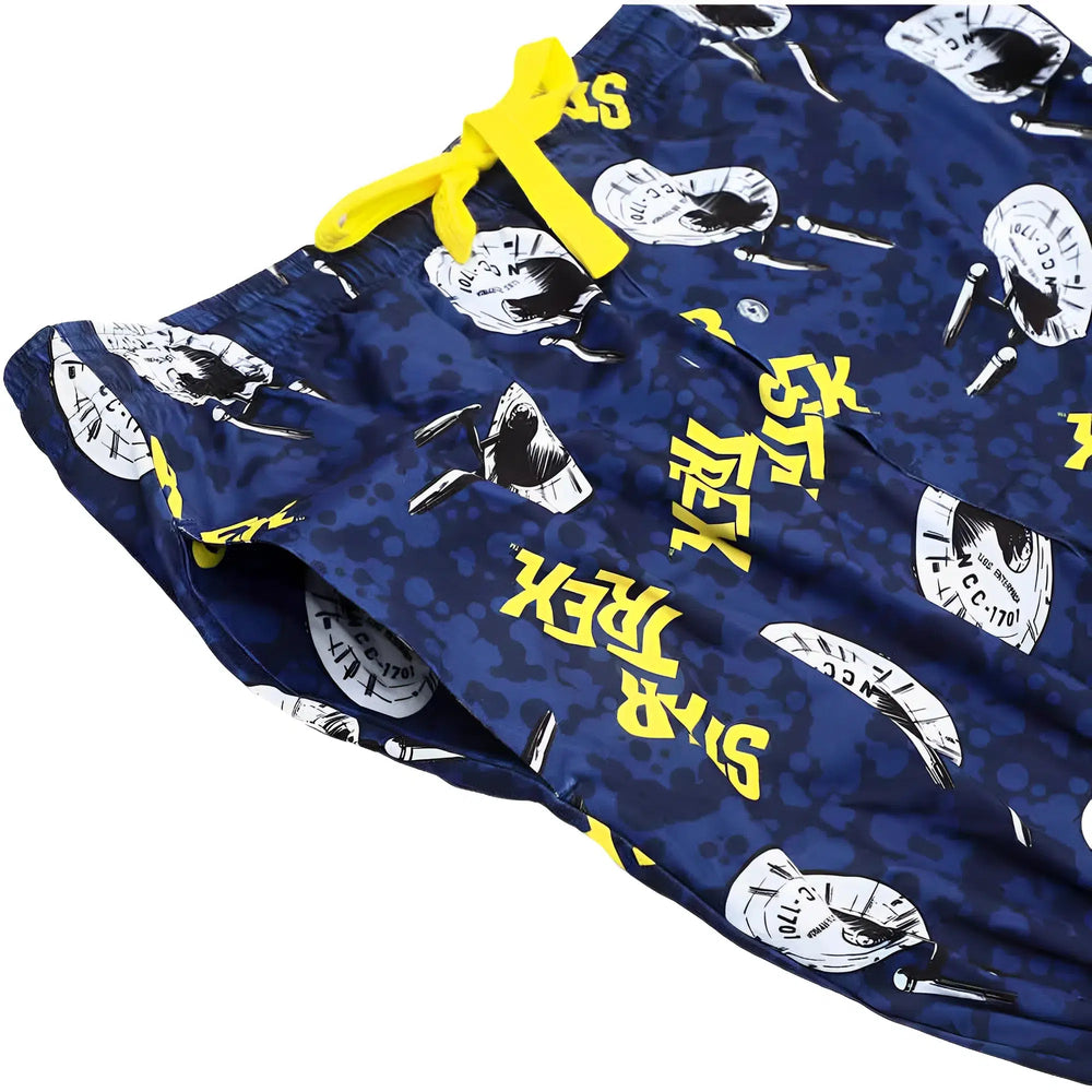 Star Trek - USS Enterprise Pajama Pants (All Over Print) - Bioworld