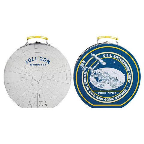Star Trek - USS Enterprise Shaped Lunchbox (Metal) - Bioworld