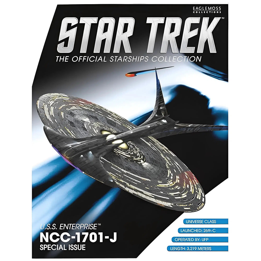 Star Trek - U.S.S. Enterprise NCC-1701-J Ship Figure (XL Edition) - Eaglemoss - The Official Starships Collection Series