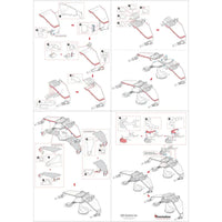 Star Trek - Unpainted Klingon Bird-of-Prey Ship Figure Model Kit (Steel, Challenging Difficulty) - Fascinations - Metal Earth Series