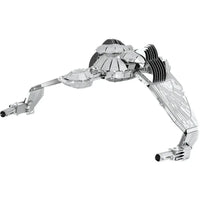 Star Trek - Unpainted Klingon Bird-of-Prey Ship Figure Model Kit (Steel, Challenging Difficulty) - Fascinations - Metal Earth Series