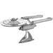 Star Trek - Unpainted USS Enterprise NCC-1701 Ship Figure Model Kit (Steel, Challenging Difficulty) - Fascinations - Metal Earth Series