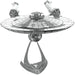 Star Trek - Unpainted USS Enterprise NCC-1701 Ship Figure Model Kit (Steel, Challenging Difficulty) - Fascinations - Metal Earth Series