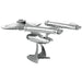 Star Trek - Unpainted USS Enterprise NCC-1701 Ship Figure Model Kit (Steel, Challenging Difficulty) - Fascinations - Metal Earth Series