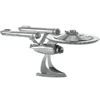 Star Trek - Unpainted USS Enterprise NCC-1701 Ship Figure Model Kit (Steel, C...- Image 8