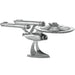 Star Trek - Unpainted USS Enterprise NCC-1701 Ship Figure Model Kit (Steel, Challenging Difficulty) - Fascinations - Metal Earth Series