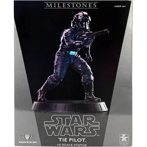 Star Wars [A New Hope] - TIE Pilot Statue Figure (12", 1:6 Scale, Limited Edition: 1 of 1,000) - Diamond Select Toys [Gentle Giant Ltd.] - Milestones Series - (2024)