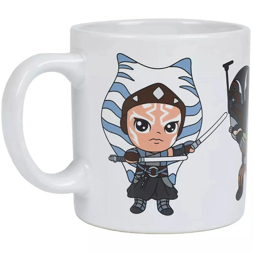 Star Wars: Ahsoka - Chibi Characters Mug (Ceramic, 16 oz.) - Bioworld