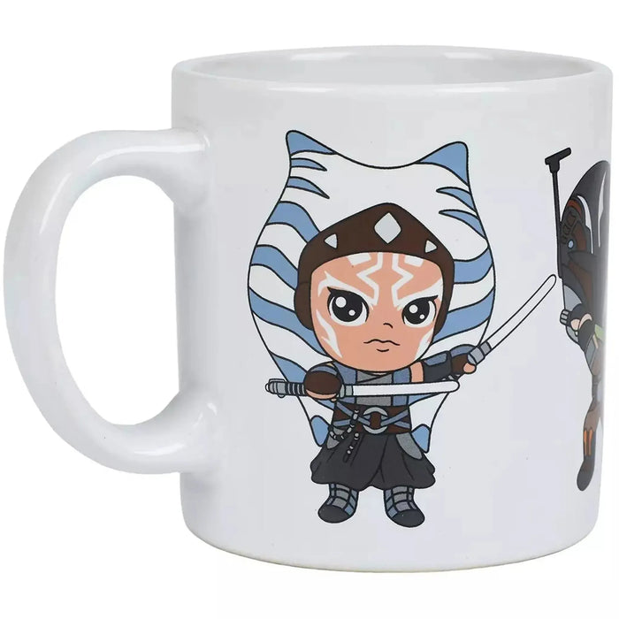 Star Wars: Ahsoka - Chibi Characters Mug (Ceramic, 16 oz.) - Bioworld