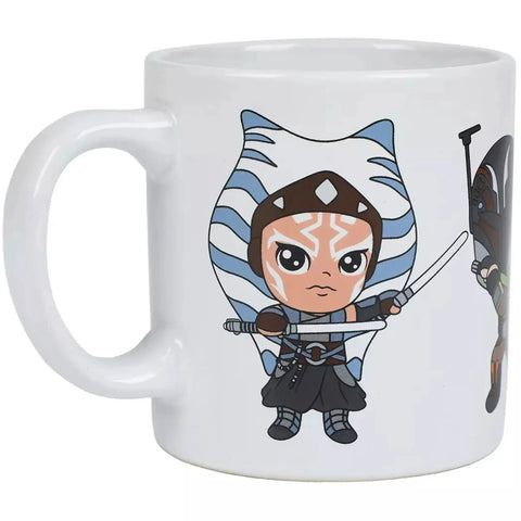 Star Wars: Ahsoka - Chibi Characters Mug (Ceramic, 16 oz.) - Bioworld - Image 2