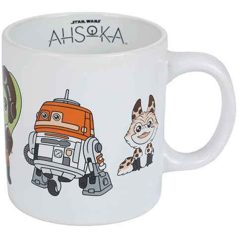 Star Wars: Ahsoka - Chibi Characters Mug (Ceramic, 16 oz.) - Bioworld - Image 1
