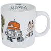 Star Wars: Ahsoka - Chibi Characters Mug (Ceramic, 16 oz.) - Bioworld