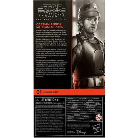 Star Wars: Andor - Aldhani Mission Cassian Andor Action Figure (6