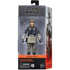 Star Wars: Andor - Aldhani Mission Cassian Andor Action Figure (6") - Hasbro - The Black Series