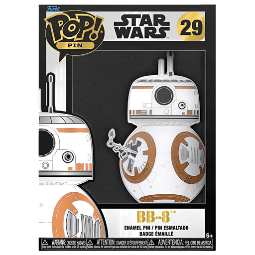 Star Wars - BB-8 Pin Badge (#29, Glows in the Dark, Enamel) - Funko - Pop! Pin Series