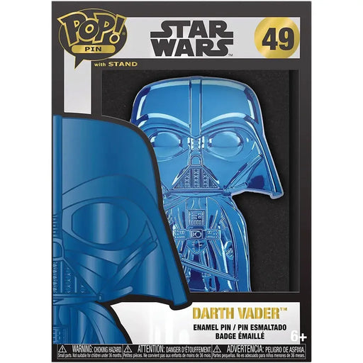 Star Wars - Blue Darth Vader Pin Badge (Enamel) - Funko - Pop! Pin Series (49)