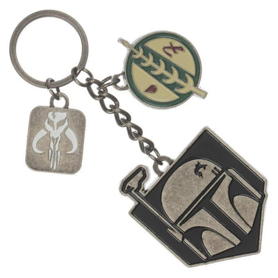 Star Wars - Boba Fett Multi-Charm Keychain - Bioworld