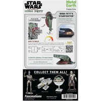 Star Wars - Boba Fett's Starfighter Ship Figure Model Kit (Steel, Challenging...- Image 3