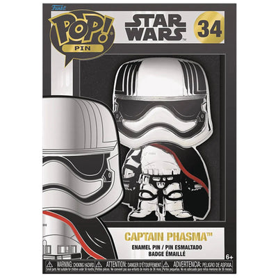 Star Wars - Captain Phasma Pin Badge (Enamel) - Funko - Pop! Pin Series (34)
