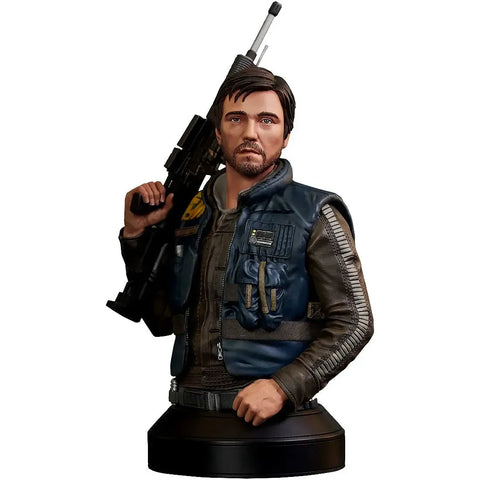 Star Wars - Cassian Andor Mini-Bust Statue Figure (1:6 Scale, Limited Edition 1 of 2,000) - Gentle Giant LTD