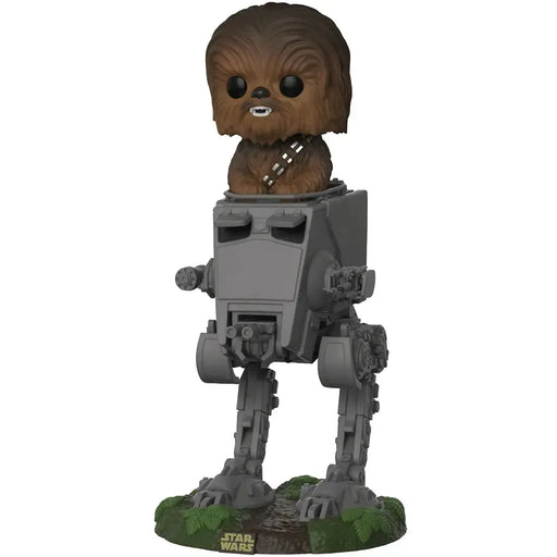Star Wars - Chewbacca with AT-ST Bobble-Head Figure (9") - Funko - Pop! Series (236)
