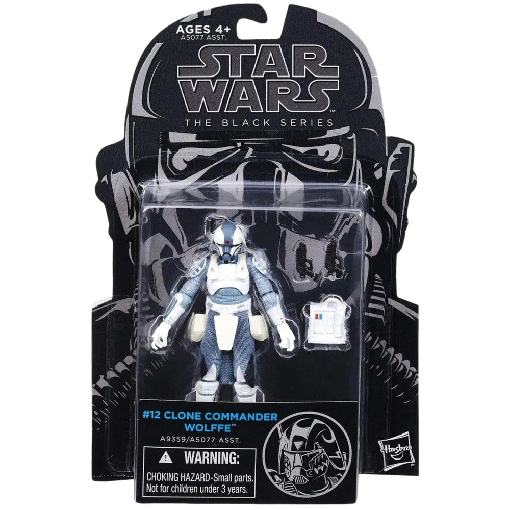 Star Wars - Clone Commander Wolffe Action Figure (3.75") - Hasbro - The Black Series (#12)