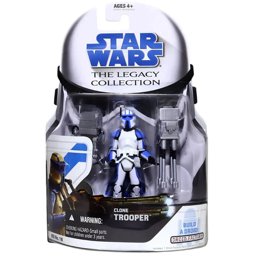Star Wars - Clone Trooper Action Figure - Hasbro - The Legacy Collection Series [Build a Droid: R4-J1]