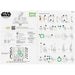 Star Wars - D-O Figure Model Kit (Steel, Easy Difficulty) - Fascinations - Metal Earth Series