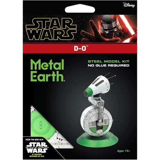 Star Wars - D-O Figure Model Kit (Steel, Easy Difficulty) - Fascinations - Metal Earth Series