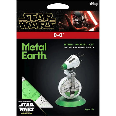 Star Wars - D-O Figure Model Kit (Steel, Easy Difficulty) - Fascinations - Metal Earth Series