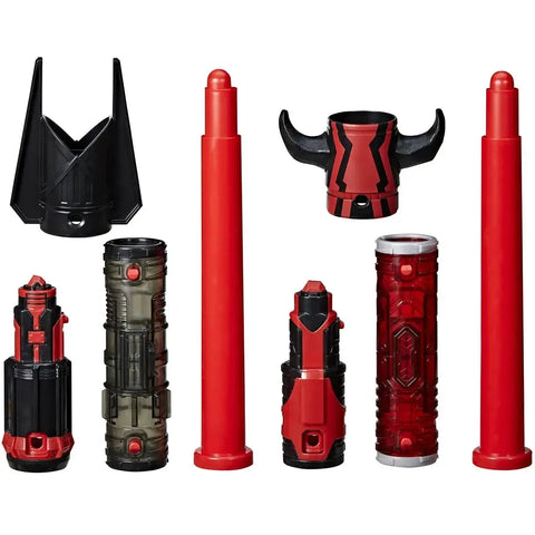 Star Wars - Dark Side Villains Pack Lightsaber Toy Set (Darth Vader & Darth Maul Lightsabers) - Hasbro - Lightsaber Forge: Kyber Core Series