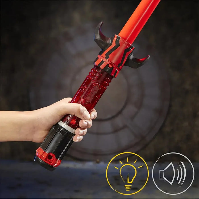 Star Wars - Dark Side Villains Pack Lightsaber Toy Set (Darth Vader & Darth Maul Lightsabers) - Hasbro - Lightsaber Forge: Kyber Core Series