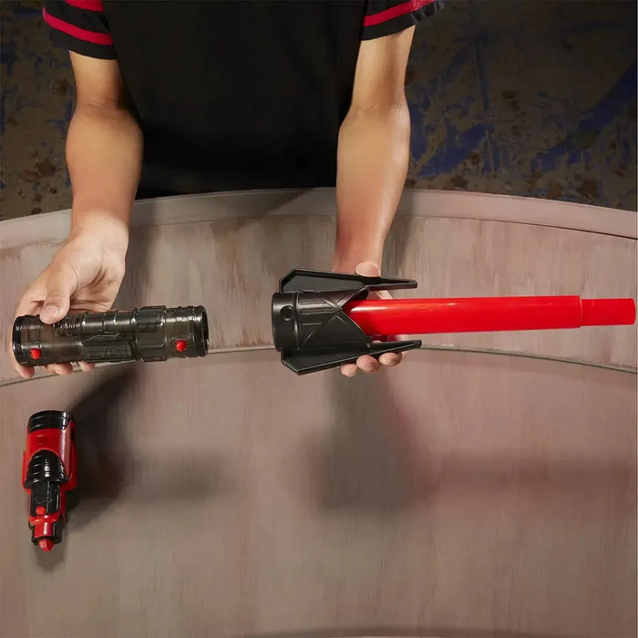 Star Wars - Dark Side Villains Pack Lightsaber Toy Set (Darth Vader & Darth Maul Lightsabers) - Hasbro - Lightsaber Forge: Kyber Core Series