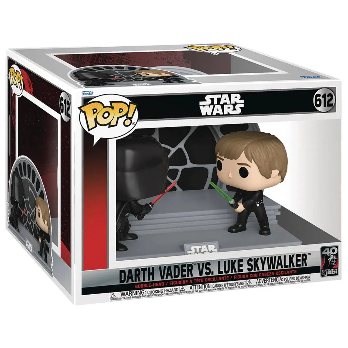 Star Wars Hero Mashers - Set Luke Skywalker E Darth Vader - Action Figure 15 Cm Con Parti Intercambiabili - 2