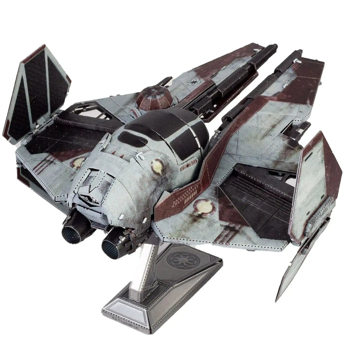 Star Wars - ETA-2 Jedi Starfighter Vehicle 3D Figure Model Kit (Steel, Hard Difficulty) - Fascinations - Metal Earth Series - (2024)