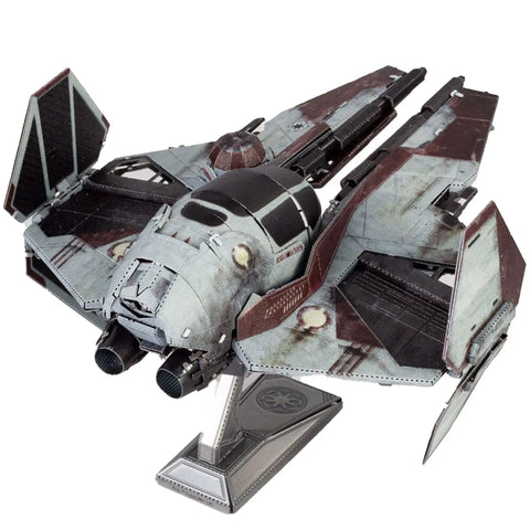 Star Wars - ETA-2 Jedi Starfighter Vehicle 3D Figure Model Kit (Steel, Hard Difficulty) - Fascinations - Metal Earth Series - (2024)