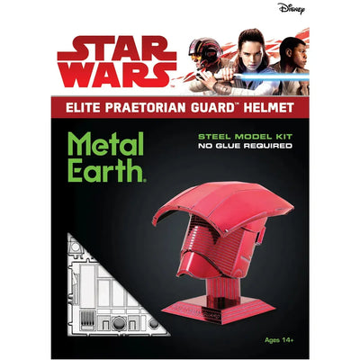 Star Wars - Elite Praetorian Guard Helmet Figure Model Kit (Steel, Moderate Difficulty) - Fascinations - Metal Earth Series