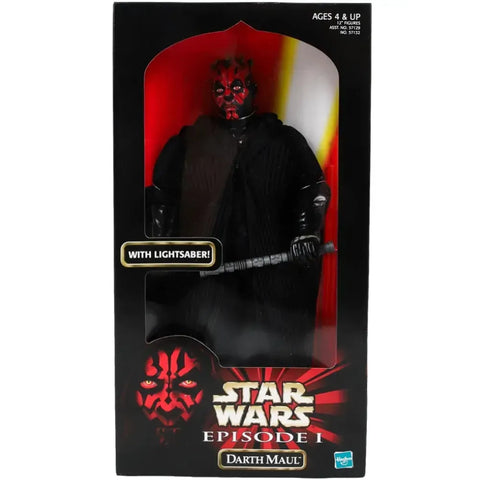 Star Wars: Episode I [The Phantom Menace] - Darth Maul with Lightsaber Action Figure (12