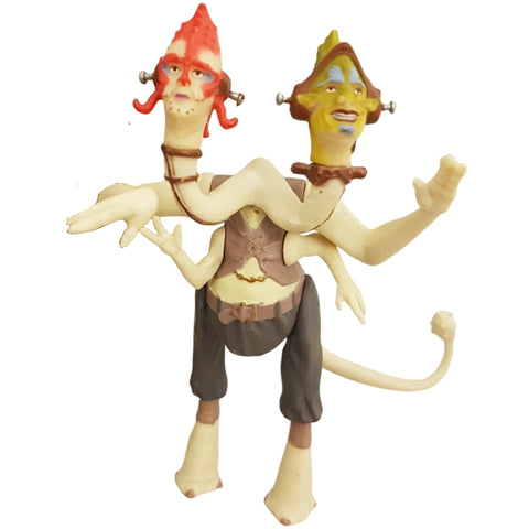 Star Wars: Episode I [The Phantom Menace] - Jabba the Hutt with Exclusive 2-Headed Announcer Creature Figure Set - Hasbro - (1999) - Image 4