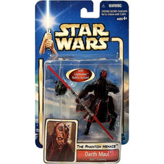 Star Wars: Episode I [The Phantom Menace] - Sith Training Darth Maul Action Figure (3.75") - Hasbro - Collection 1, #42 (2002)